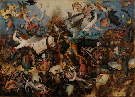 Fall of The Rebel Angel by Pieter Bruegel 1562