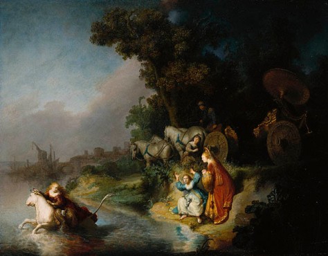 The Abduction of Europa by Rembrandt Harmensz. van Rijn 1632